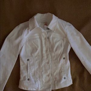 G by Guess White jean jacket